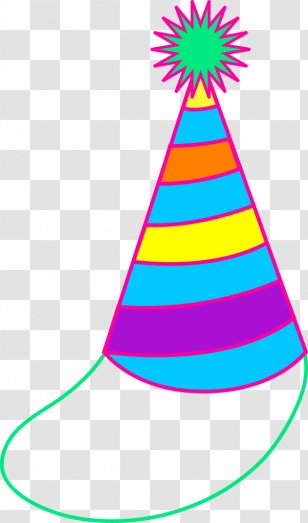 Party Hat Birthday Cake Clip Art - Point - Cartoon Transparent PNG