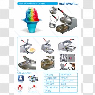 Electric Razors & Hair Trimmers Electricity Machine Crusher - Ice - Fried Cream Transparent PNG