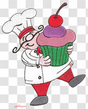 Chef French Cuisine Recipe Clip Art - Machine Embroidery - Menu Transparent PNG