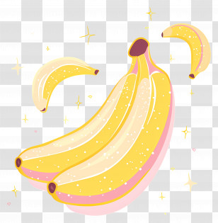 Cartoon Banana - Bananas Illustration Transparent PNG