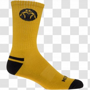 Sock - Yellow - Design Transparent PNG