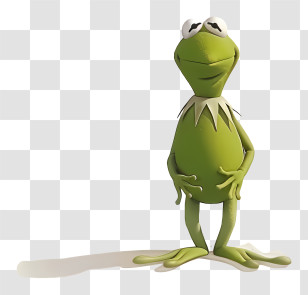 Kermit The Frog - Green Frog Figure Character Transparent PNG