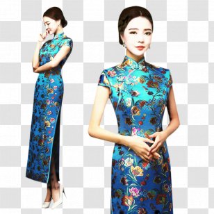 Cocktail Cartoon - Textile - Collar Electric Blue Transparent PNG