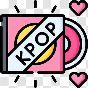 Kpop - K-pop Album Icon Transparent PNG