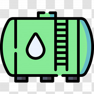 Oil Storage Tank - Water Tank Transparent PNG