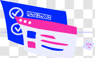 Icon - Colorful Web Interface Design Transparent PNG