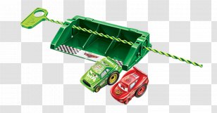 Lightning McQueen Chick Hicks Mater Cars Pixar - Dinoco Transparent PNG