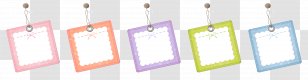 Color Triangle - Picture Frame - Block Tag Transparent PNG