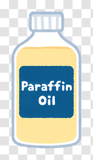 Icon - Paraffin Oil In Minimalist Cartoon Style Transparent PNG