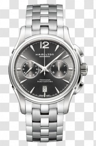 Hamilton Watch Company Chronograph Automatic Swatch - Steel Transparent PNG