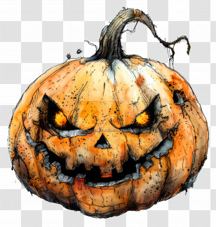 Halloween Pumpkin Transparent PNG