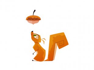 Squirrel Drawing Clip Art - Illustration Transparent PNG