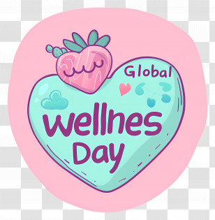 Global Wellness Day - Global Wellness Day Heart Transparent PNG
