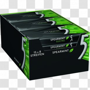 Chewing Gum Wrigley Company Wrigley`s 5 Celsius (10 X 12 Strips) Cobalt Rain - Heart Transparent PNG