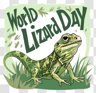World Lizard Day - World Lizard Day Celebration Transparent PNG