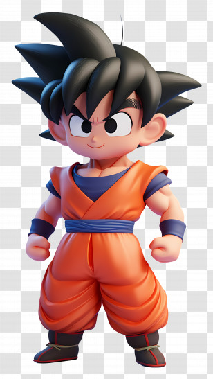 Goku - Anime Cartoon Character Transparent PNG