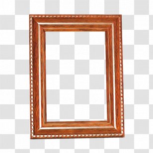 Wood Background Frame - Bead - Interior Design Mirror Transparent PNG
