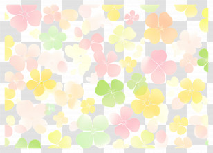 Flower Background - Pastel Flower Background Transparent PNG