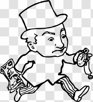 Line Art Clip - Cartoon - Falling Money Transparent PNG