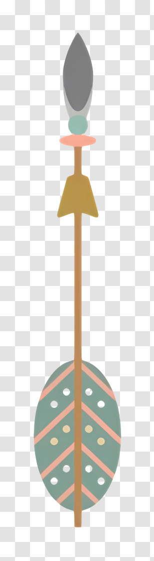Arrow - Vertical Decorative Arrow Transparent PNG