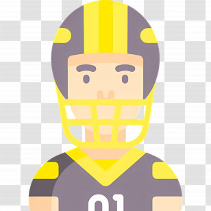 American Football Player - Football Player In Uniform Transparent PNG
