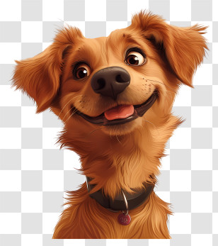 Cute Dog - Cute Smiling Dog Transparent PNG