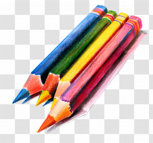 Crayon - Colorful Pencils For Drawing And Art Transparent PNG