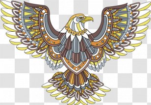Eagle Royalty-free Drawing - Crest Transparent PNG