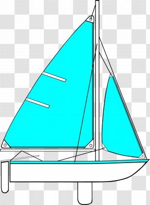 Sailboat Sailing Clip Art - Yawl Transparent PNG