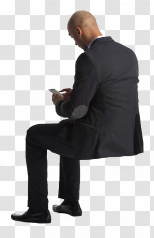 Bean Bag Chairs Human Back Sitting - Formal Wear Transparent PNG