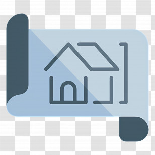 Construction Drawing - House Blueprint Design Transparent PNG