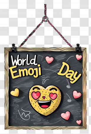World Emoji Day - World Emoji Day Celebration Transparent PNG