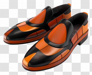 Loafers - Colorful Fashion Shoes Transparent PNG