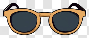 Sunglasses - Stylish Sunglasses For Summer Wear Transparent PNG