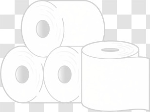 Icon - Essential Toilet Paper Rolls Transparent PNG
