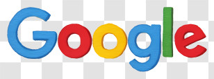 Google - Google Logo With Colorful Letters Transparent PNG