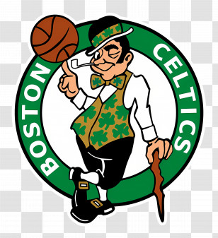 Boston Celtics - Boston Celtics Basketball Team Logo Design Transparent PNG