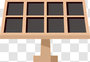 Icon - Solar Panel Array Transparent PNG