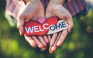 Welcome - Welcome Decor Handheld Transparent PNG