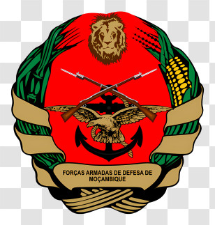 Mozambique Defence Armed Forces - Mozambique Military Emblem Transparent PNG