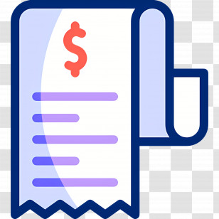 Dollar Bill - Payment Receipt Document Transparent PNG