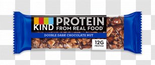 Kind Protein Bar Nut Food - Dark Chocolate - Chocloate Nuts Transparent PNG