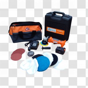 Hand Tool Random Orbital Sander Cordless - Plastic - Kit Transparent PNG