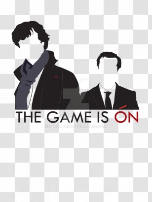 Professor Moriarty Sherlock Holmes Silhouette T-shirt Mycroft - Gentleman Transparent PNG