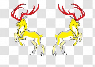 Reindeer Antler Wildlife Character Clip Art - Fictional Transparent PNG