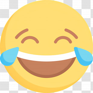Laughing Emoji - Smiling Emoji With Tears Of Joy Transparent PNG
