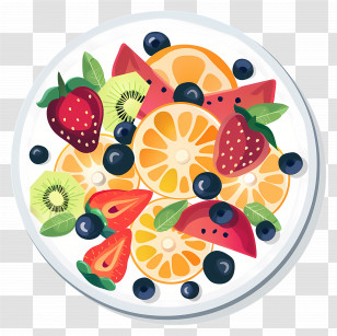 Fruit Salads - Fresh Fruit Salad Bowl Transparent PNG