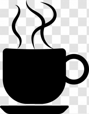 Coffee Cup Cafe Drink - Silhouette - Mug Transparent PNG