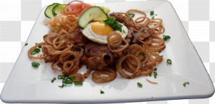 Spaghetti Alla Puttanesca Chinese Noodles Thai Cuisine Mie Goreng Asian - Recipe - European Food Transparent PNG