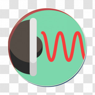 Physics Icon Music Player Icon Sound Waves Icon Transparent PNG